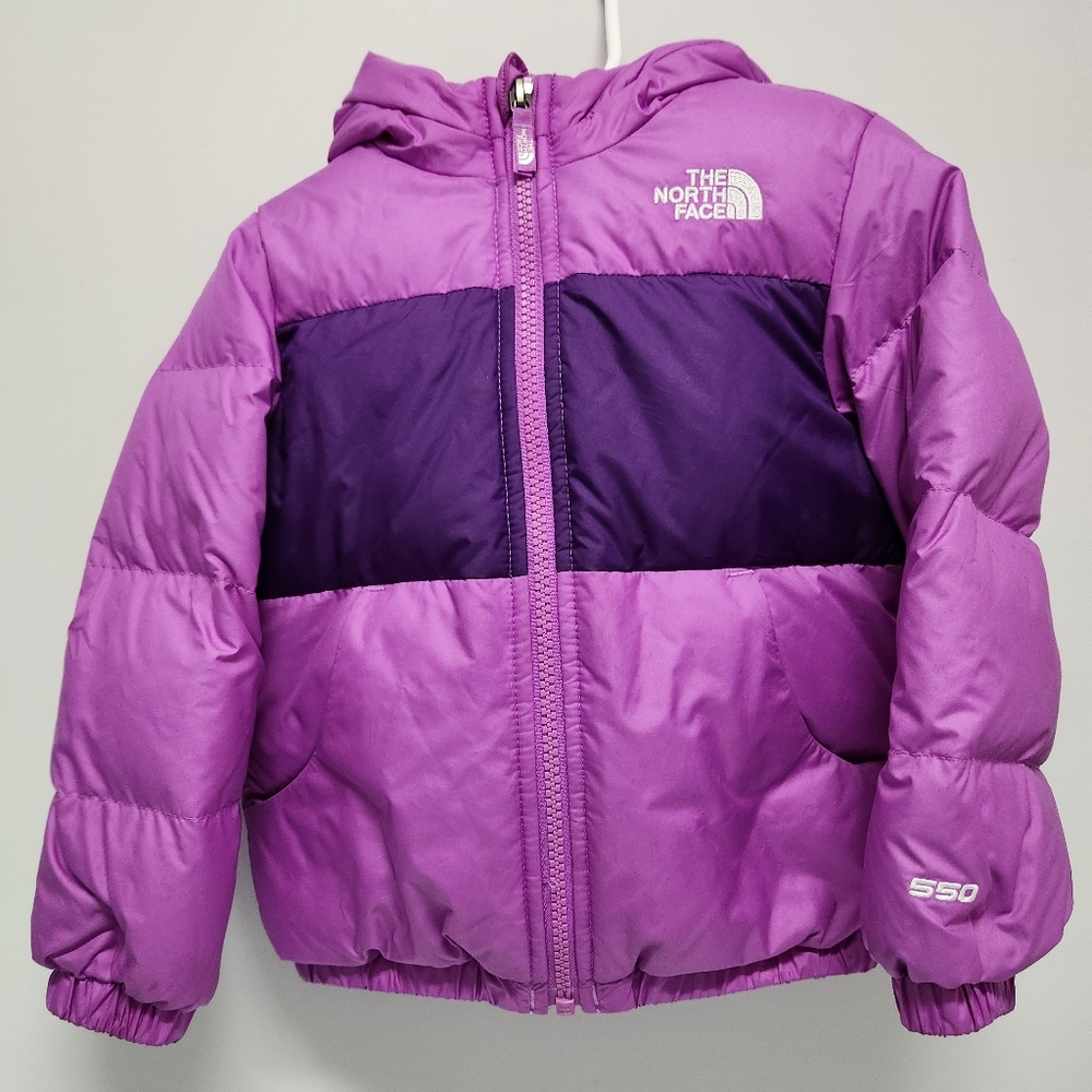 The North Face Purple Puffer Jacket